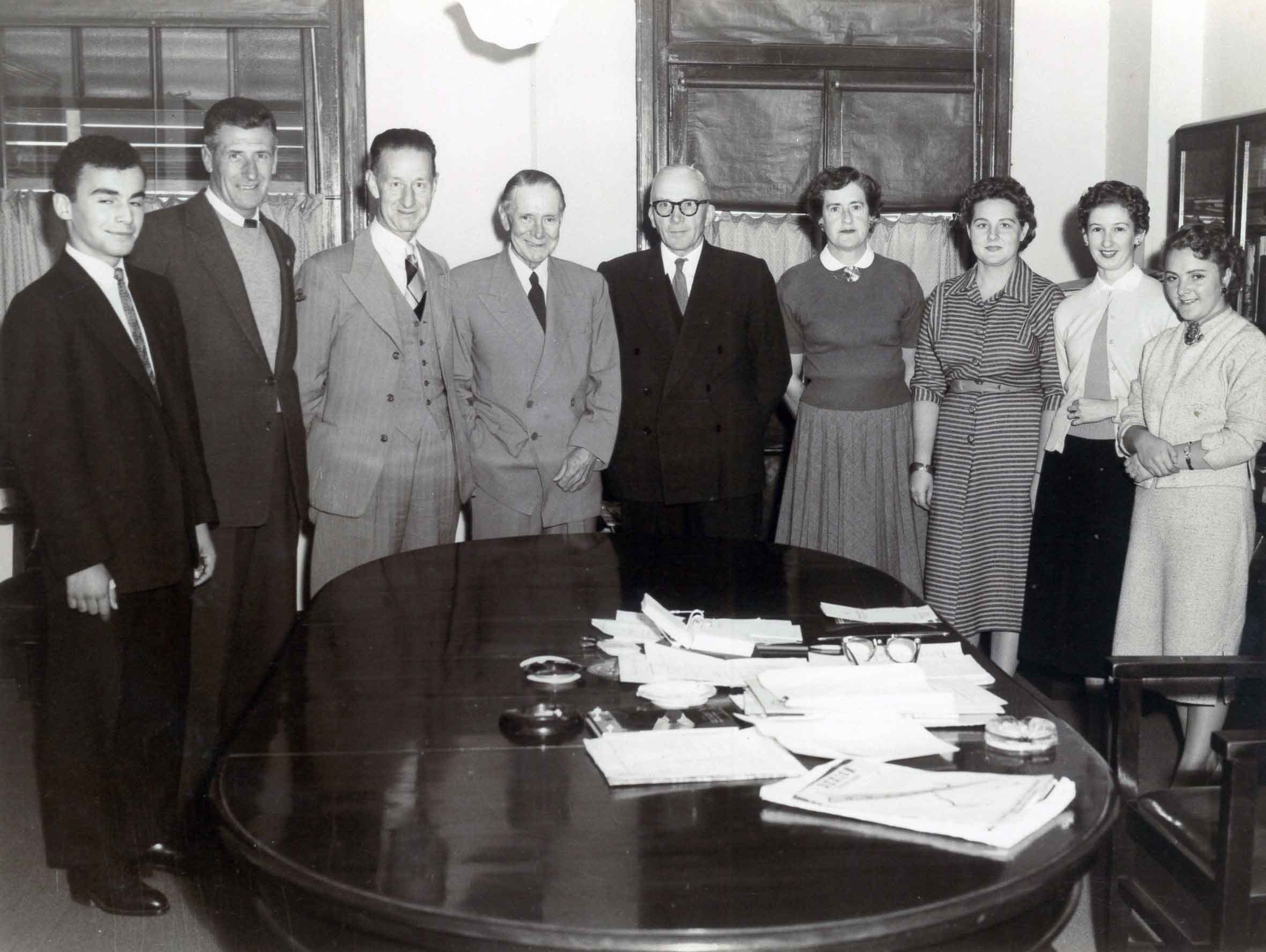 Hamiltons Ewell Wines Adelaide Office Staff 1960s